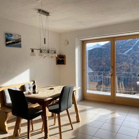 Ferienwohnung In Tschlin Mit Panoramablick 외부 사진